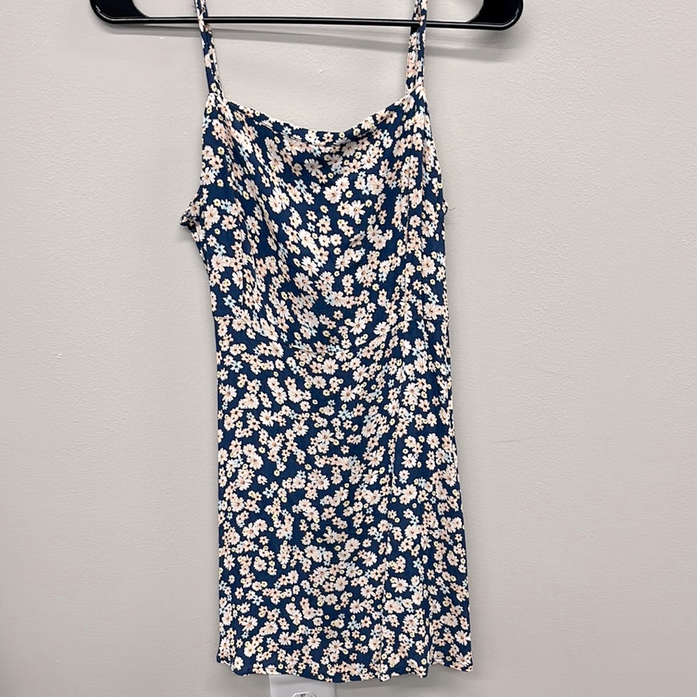 Blue Floral Sundress